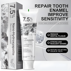 Nano Hydroxyapatite Toothpaste 7.5% – Enamel Repair, Sensitivity Relief & Natural Whitening