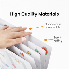 Reusable Educational Tracing Work Book For Kids 64 Pages