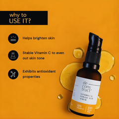 Deconstruct 10% Non-irritating - Vitamin C Face Serum For Glowing Skin