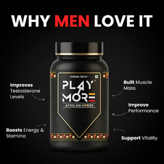 Play More African Herbs-Natural Energy Wellness Formula