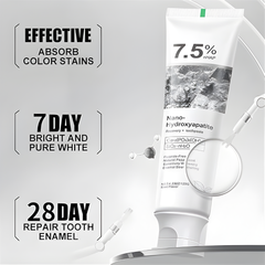 Nano Hydroxyapatite Toothpaste 7.5% – Enamel Repair, Sensitivity Relief & Natural Whitening
