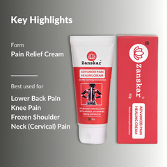 Herbal Pain Relief Cream – Fast Relief for Joint, Knee & Muscle Pain