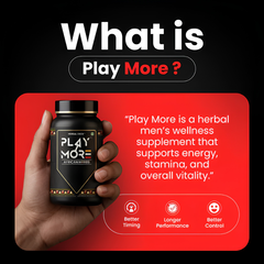 Play More African Herbs-Natural Energy Wellness Formula