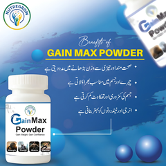 GainMax Powder + Tummy Cure – Natural Weight Gain Formula