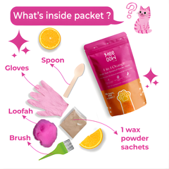 Painless Wax Powder - For Tan Removal & Smooth Skin